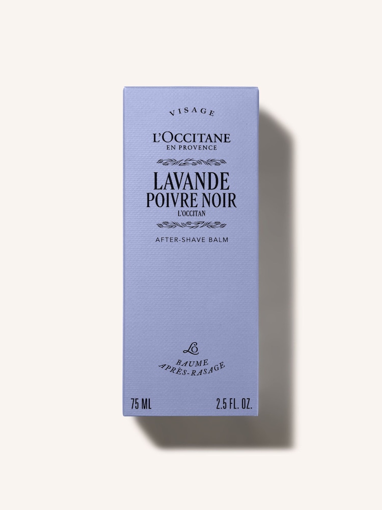 L'OCCITANE' Lavande Poivre Noir After Shave Balm 75ml - Image 3 of 3 L'OCCITANE' Lavande Poivre Noir After Shave Balm 75ml - Image 3 of 3