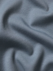 Charles Tyrwhitt Grey 100% Cotton Plain Long Sleeve Jersey Polo Shirt - Image 6 of 6