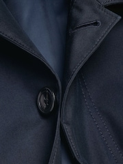 Charles Tyrwhitt Blue Showerproof Raincoat - Image 4 of 5