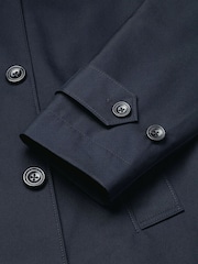 Charles Tyrwhitt Blue Showerproof Raincoat - Image 5 of 5