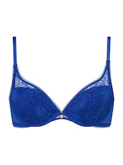 KBX Blue Pad Plunge Alice Lace Non Pad Plunge Bra - Image 7 of 7