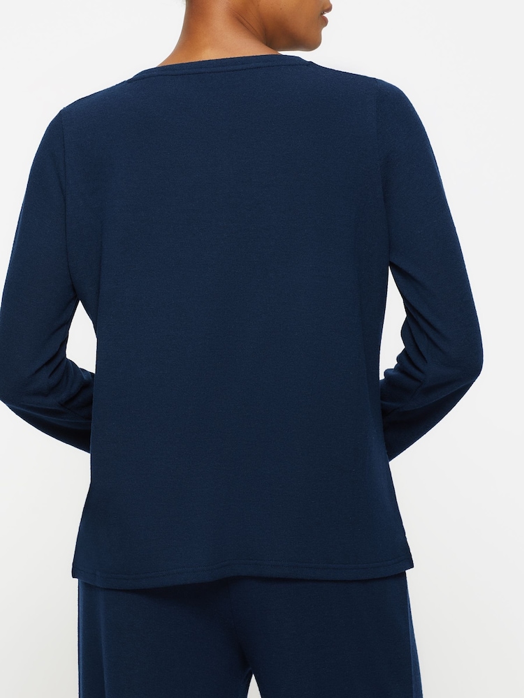 KBX Blue Marie Brushed Jumper - Image 2 of 7