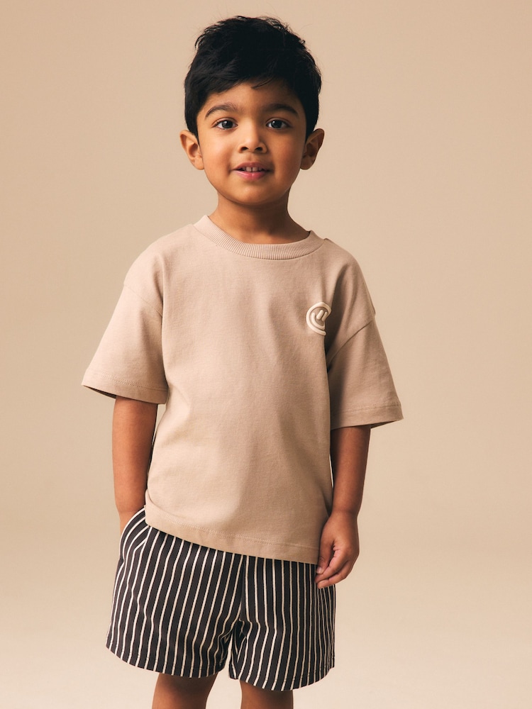 سیاہ - جرسی شارٹس (3ماہ-7سال) - تصویر 2 از 4