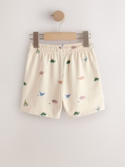 Neutral Dino Print - جرسی شارٹس (3ماہ-7سال) - تصویر 6 از 8