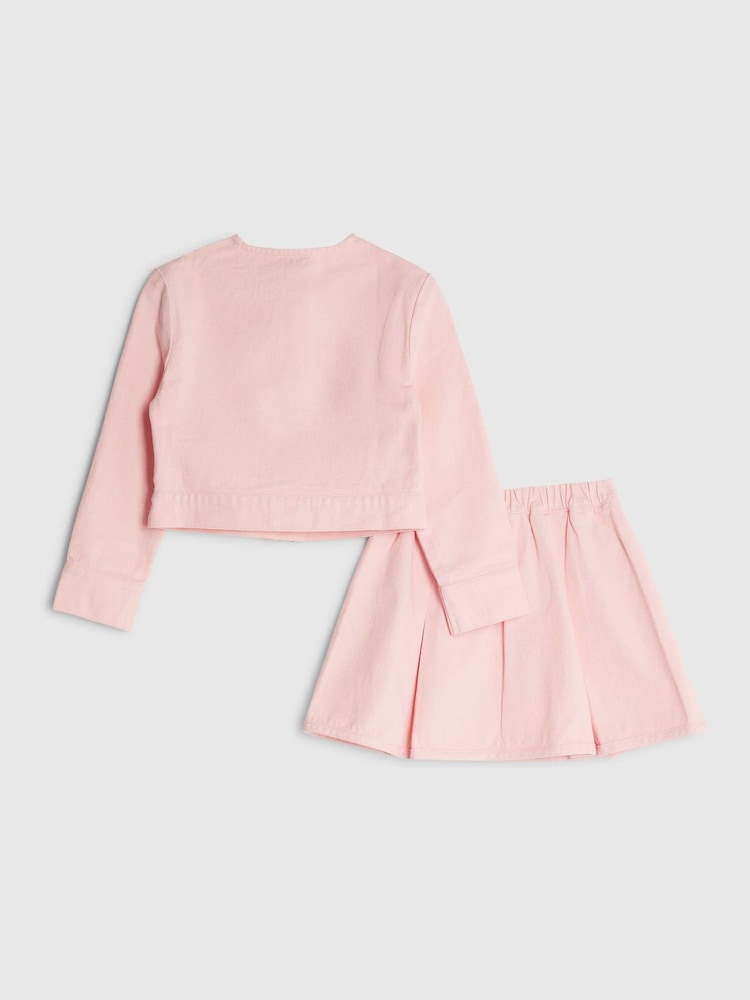 River Island Diamonte Bow Top & Skirt Set - صورة 2 من 5 River Island Diamonte Bow Top & Skirt Set - صورة 2 من 5