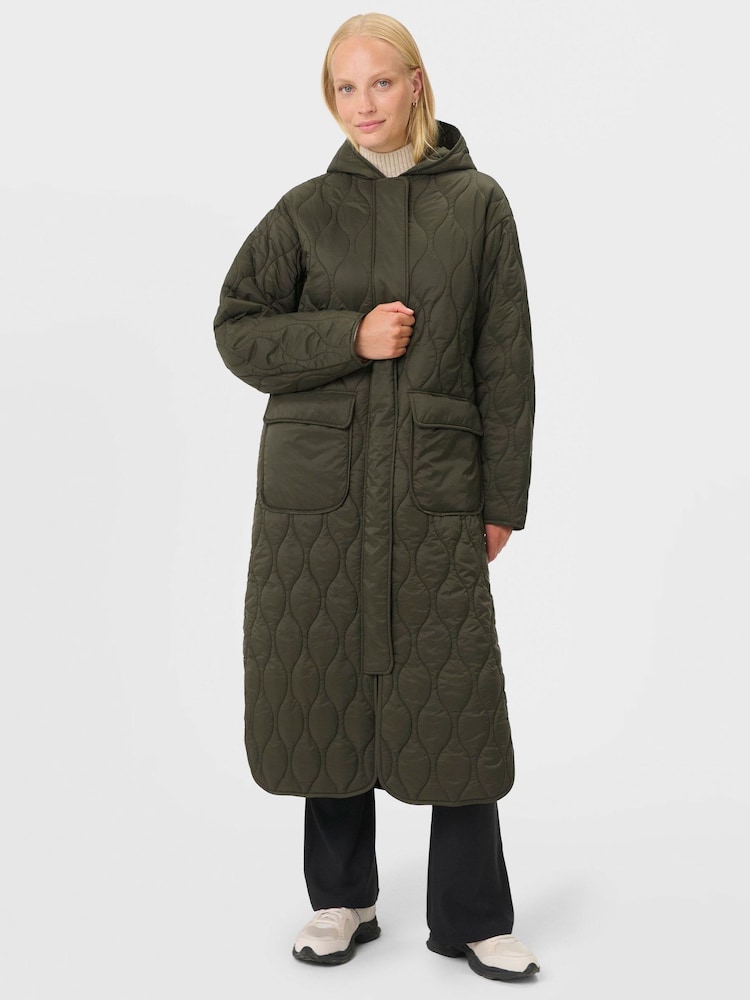 Sweaty Betty Green On The Move Parka - Image 2 of 7 Sweaty Betty Green On The Move Parka - Image 2 of 7