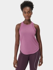Sweaty Betty Purple Breathe Easy Mesh Run Vest - Image 2 of 7