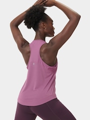 Sweaty Betty Purple Breathe Easy Mesh Run Vest - Image 3 of 7