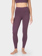 Sweaty Betty Light Purple 7/8 Length Ultimate Studio Leggings - Image 1 of 8