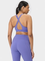Sweaty Betty Light Blue Power Pulse Bra - Image 3 of 7