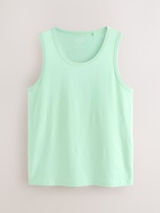 Aqua Green Regular Fit Vest - Image 1 of 3