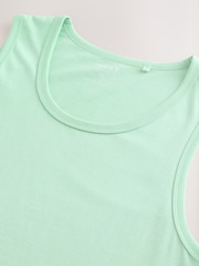 Aqua Green Regular Fit Vest - Image 3 of 3