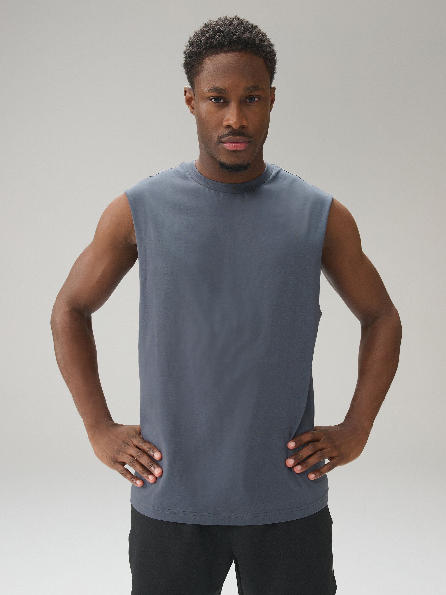 Buy Charcoal Grey Tank Top Vest from the Next UK online shop