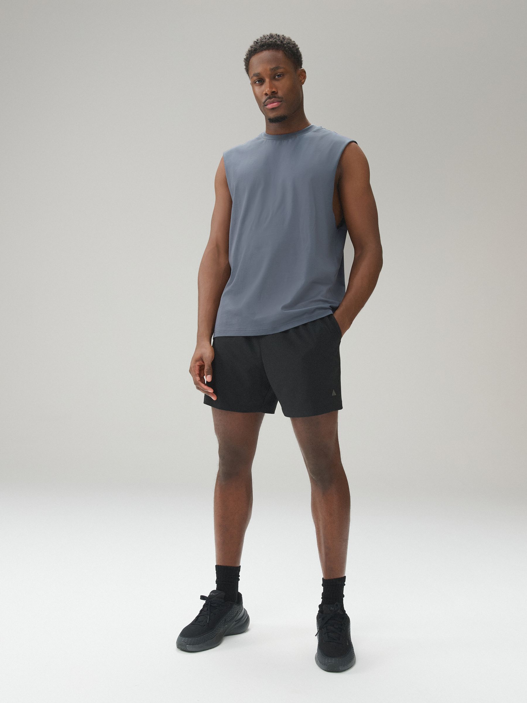 Buy Charcoal Grey Tank Top Vest from Next Oman