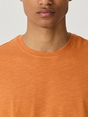 Pink Lightweight Slub Modal T-Shirt - Image 4 of 7