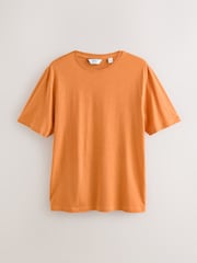 Pink Lightweight Slub Modal T-Shirt - Image 5 of 7