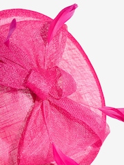 Hotter Pink - Lipsy Loop Disk Fascinator Headband - 5এর মধ্যে 4 ছবি