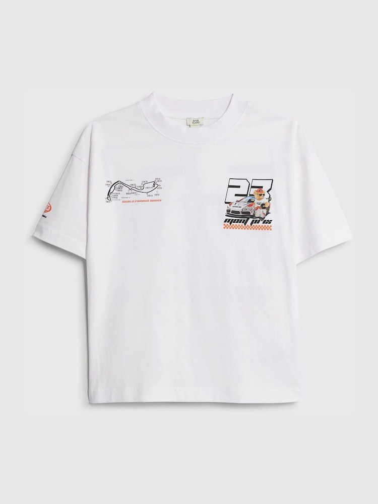 River Island OB Motocross Bear Car T-Shirt - صورة 1 من 4 River Island OB Motocross Bear Car T-Shirt - صورة 1 من 4