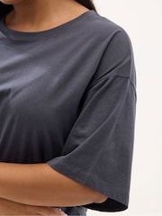 Yours Curve Grey Top And Leggings Set - Image 2 of 5