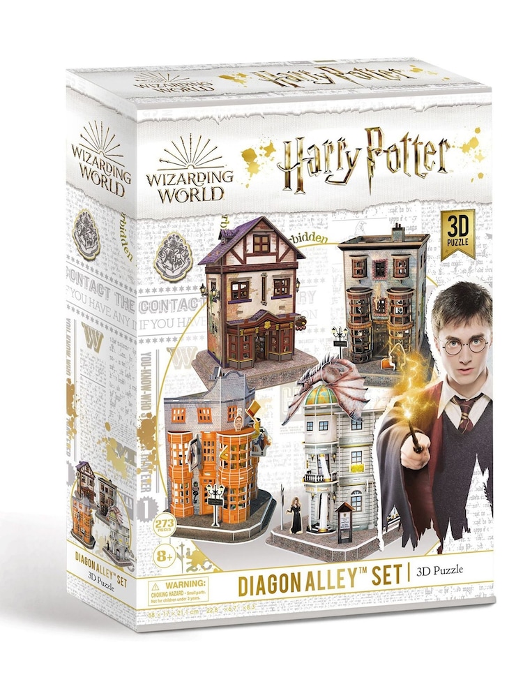 University Games Natural Harry Potter - Diagon Alley 4 in 1 - Image 1 of 7 University Games Natural Harry Potter - Diagon Alley 4 in 1 - Image 1 of 7