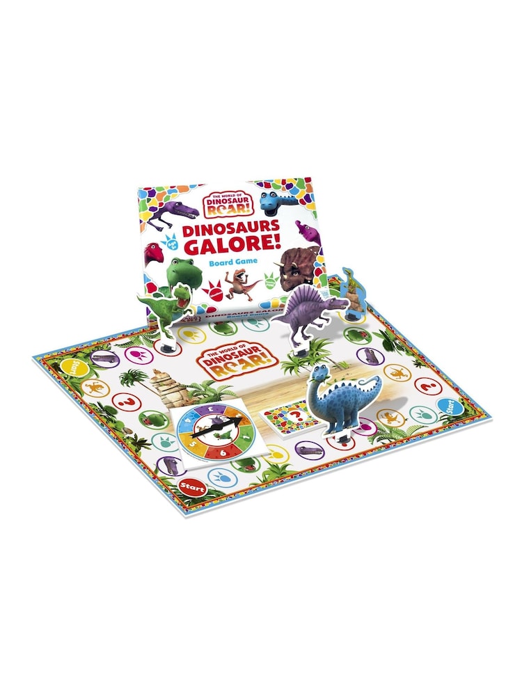 University Games Red Dino Roar Board Game - Image 1 of 4 University Games Red Dino Roar Board Game - Image 1 of 4