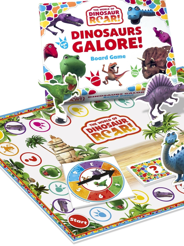 University Games Red Dino Roar Board Game - Image 4 of 4 University Games Red Dino Roar Board Game - Image 4 of 4