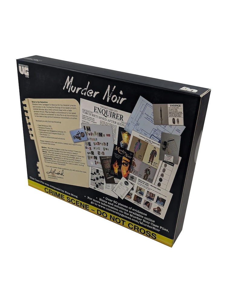 University Games Black Murder Mystery Party Case Files: Murder Noir - Image 2 of 4 University Games Black Murder Mystery Party Case Files: Murder Noir - Image 2 of 4