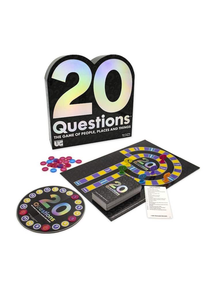 University Games Black 20 Questions Board Game - Image 2 of 4 University Games Black 20 Questions Board Game - Image 2 of 4