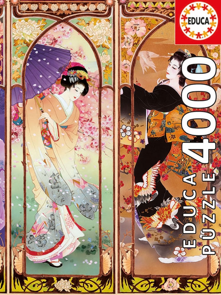 University Games Natural Japanese Collage 4000pc Puzzle - Image 4 of 4 University Games Natural Japanese Collage 4000pc Puzzle - Image 4 of 4