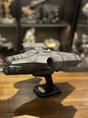 University Games Grey Star Wars: The Mandalorian Razor Crest - Image 3 of 4