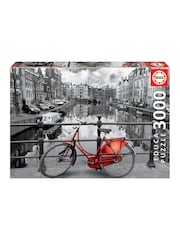 University Games Natural Amsterdam - Black & White 3000pc Puzzle - Image 1 of 4