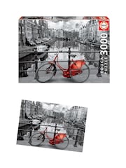 University Games Natural Amsterdam - Black & White 3000pc Puzzle - Image 3 of 4