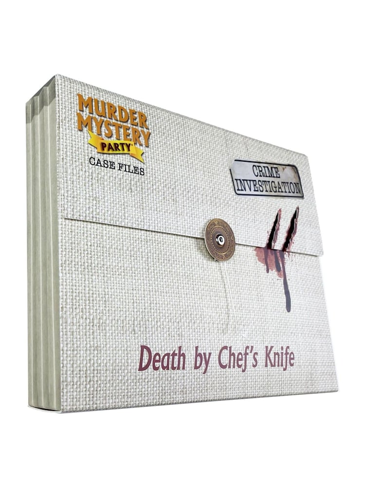 University Games Natural Murder Mystery Case Files - Death by Chef's Knife - Image 4 of 4 University Games Natural Murder Mystery Case Files - Death by Chef's Knife - Image 4 of 4