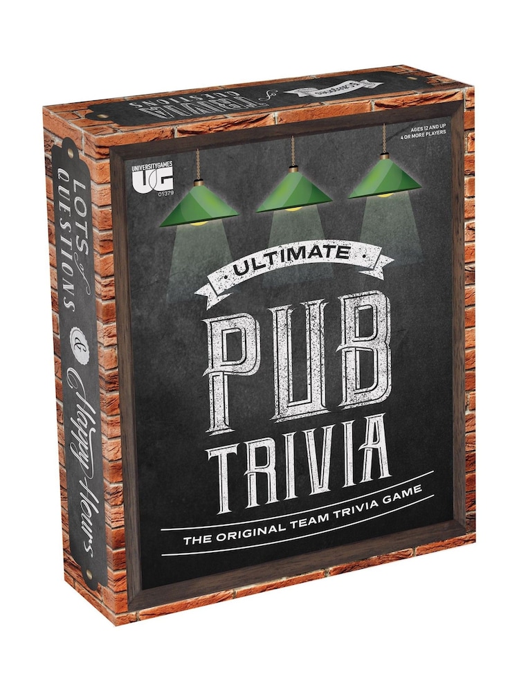 University Games Black Ultimate Pub Trivia - Image 1 of 6 University Games Black Ultimate Pub Trivia - Image 1 of 6