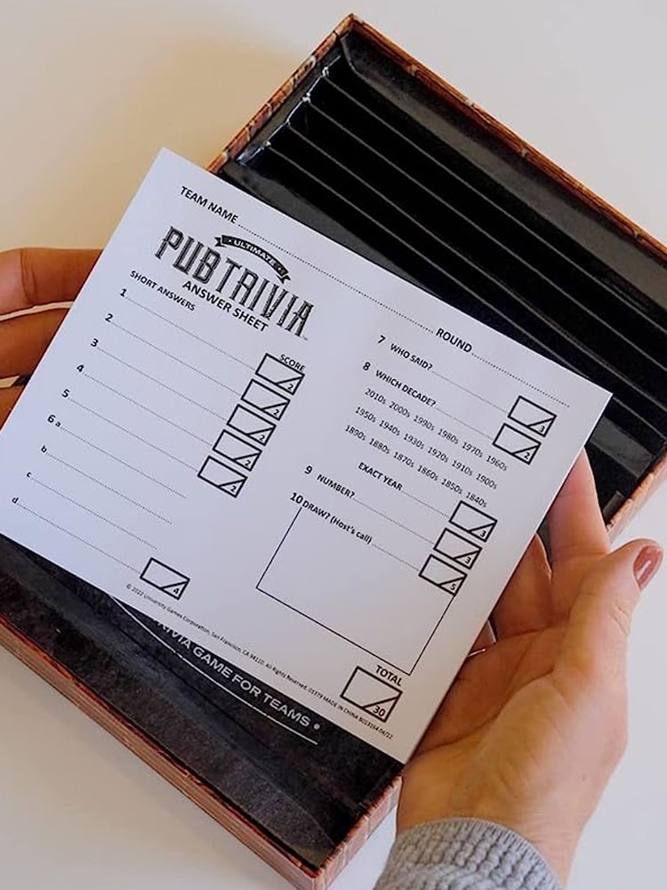 University Games Black Ultimate Pub Trivia - Image 6 of 6 University Games Black Ultimate Pub Trivia - Image 6 of 6