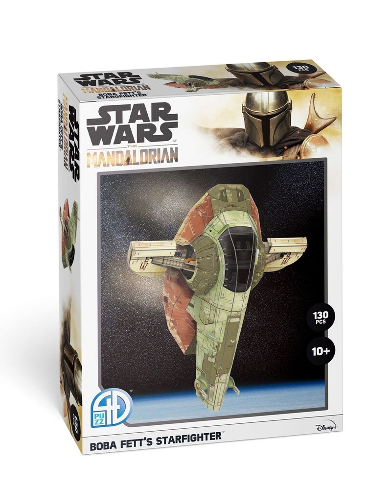 University Games Grey Star Wars: The Mandalorian Boba Fett's Starfighter - Image 1 of 3 University Games Grey Star Wars: The Mandalorian Boba Fett's Starfighter - Image 1 of 3