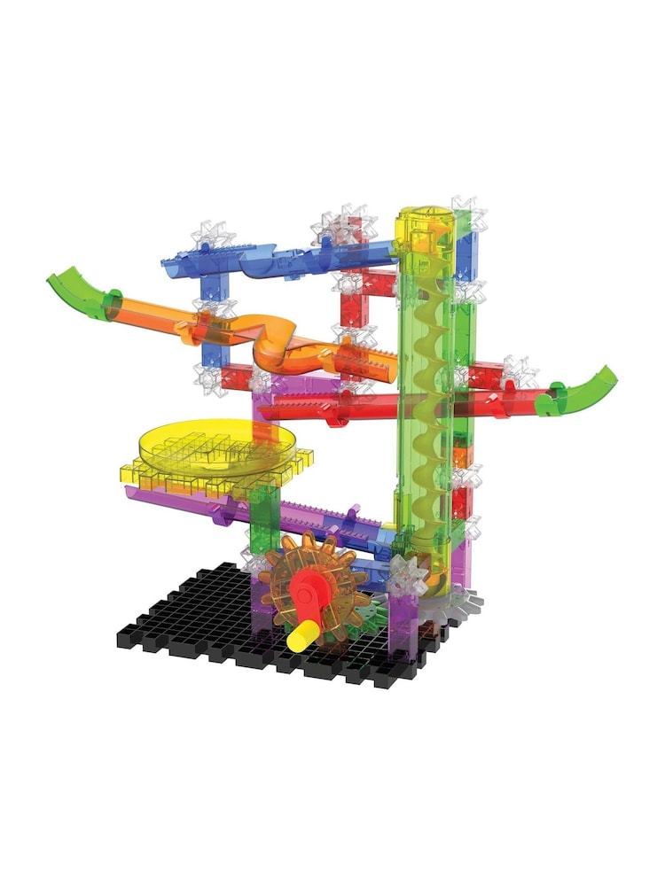 University Games Techno Gears Marble Mania Zoomerang 80+ pcs - Image 2 of 2 University Games Techno Gears Marble Mania Zoomerang 80+ pcs - Image 2 of 2