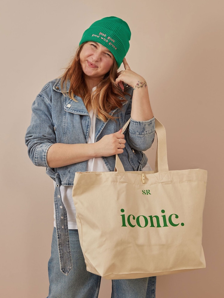 Made Yours Personalised Cotton Canvas Slogan Tote Bag - Image 2 of 2