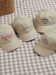 Made Yours Personalised Embroidered Slogan Baseball Cap - Image 1 of 6