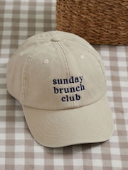 Made Yours Personalised Embroidered Slogan Baseball Cap - Image 2 of 6