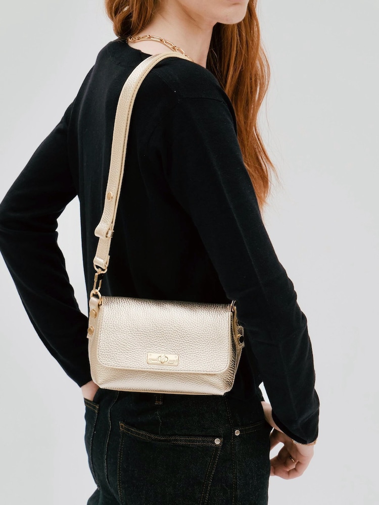 Apatchy Gold The Maisie Leather Bag - Image 6 of 6 Apatchy Gold The Maisie Leather Bag - Image 6 of 6