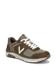 Vionic Green Mens Walk Strider Knit Regular Fit Arch Support Trainers - Image 3 of 7