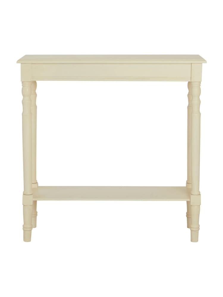 Interiors by Premier White Heritage Ivory Rectangular Console Table - Image 2 of 6
