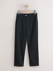 Black Longer Length Senior Straight Leg School Trousers (9-18yrs) - Image 5 of 8