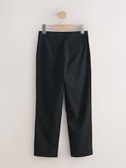 Black Longer Length Senior Straight Leg School Trousers (9-18yrs) - Image 6 of 8
