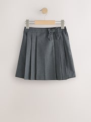 Grey Bow Pleated School Skirt (3-16yrs) - Image 5 of 8