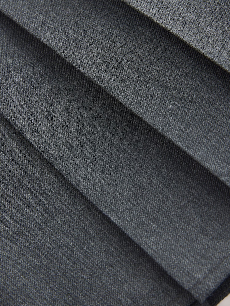 Grey Bow Pleated School Skirt (3-16yrs) - Image 8 of 8
