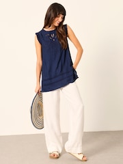 Marineblau - FatFace Vita Tunic - Bild 3 von 6