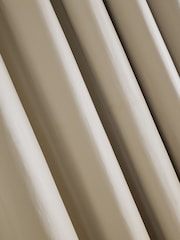 Champagne Gold Faux Silk Blackout/Thermal Eyelet Curtains - Image 7 of 7