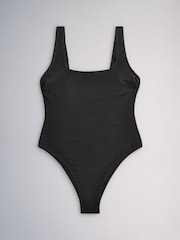 The Set 3 Pack Squared Scoop Neck Swimsuit Black/Green - Image 2 of 9